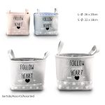 X2 PANIERS DE RANGEMENT  - 2 COLORIS – Image 2