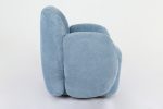 FAUTEUIL PIVOTANT - BLEU – Image 5