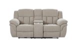 CANAPÉ 2 PLACES 2 RELAX ÉLECTRIQUES + CANAPÉ 3 PLACES 2 RELAX ÉLECTRIQUES – BEIGE – Image 6