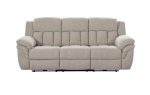 CANAPÉ 2 PLACES 2 RELAX ÉLECTRIQUES + CANAPÉ 3 PLACES 2 RELAX ÉLECTRIQUES – BEIGE – Image 5