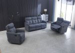 CANAPÉ 2 PLACES 2 RELAX + CANAPÉ 3 PLACES 2 RELAX – GRIS FONCÉ ( SANS LE FAUTEUIL ) – Image 5