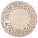 SET DE TABLE ROND - BEIGE – Image 2