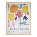 TABLEAU ARTS DE PROVENCE – MULTICOLORE & BOIS CLAIR – Image 2