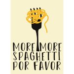 TABLEAU DÉCORATIF SPAGHETTI – Image 2