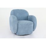 FAUTEUIL PIVOTANT - BLEU – Image 2