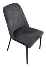 CHAISE EN TISSU - GRIS FONCE – Image 2