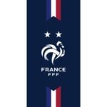 DRAP DE BAIN 75X150 - FFF DEUX ETOILES – Image 2