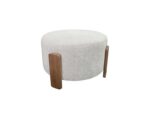 POUF AUGUSTIN - BLANC – Image 2