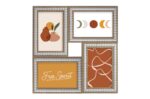 TABLEAU 4 VISUELS - TERRACOTA / JAUNE – Image 2