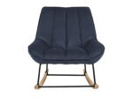 FAUTEUIL ROCKING CHAIR - - BLEU – Image 5