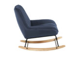FAUTEUIL ROCKING CHAIR - - BLEU – Image 6