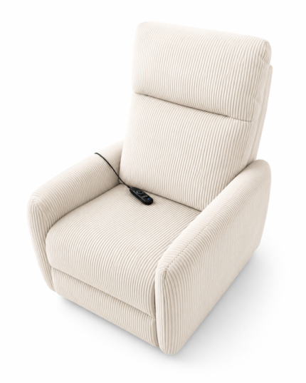 FAUTEUIL MASSANT RELAX & PIVOTANT - BEIGE