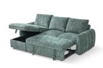 CANAPÉ D'ANGLE REVERSIBLE ET CONVERTIBLE - VERT – Image 6