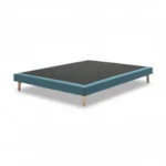 SOMMIER TAPISSIER 180 X 200 CM - TURQUOISE