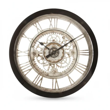 HORLOGE MURALE 61 CM - NOIR