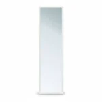 MIROIR BASIL 33X123CM -MOULURE EN MDF 657483 B66 BLANC