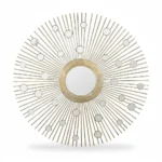 MIROIR DORÉ 81X30CM -FER 37408 B66 ELUMINEA