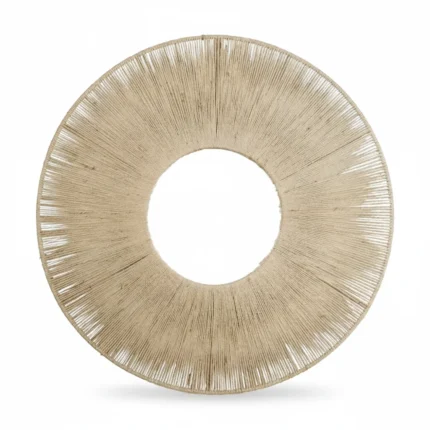 MIROIR ROND - NATUREL