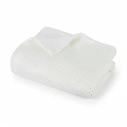 PLAID STRASS BLANC