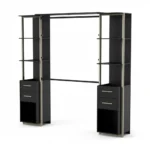 DRESSING 2 COLONNES - CHENE ET NOIR