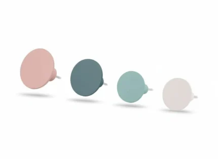 PATERE PASTEL X4 - COLORIS ASSORTIS