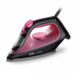 FER À REPASSER TEXTSTYLE 2000 W PRESSING 130 G/MIN ARRÊT AUTO - ROSE - BRAUN