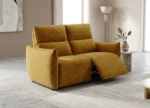 CANAPE 2 PLACES 2 RELAX ELECTRIQUES - OCRE
