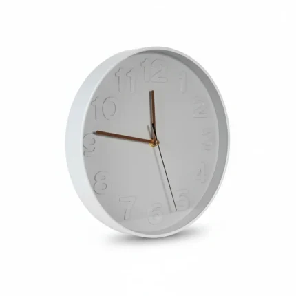 HORLOGE MURALE - BLANC