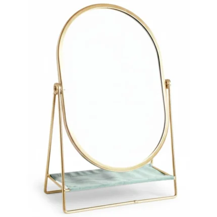 MIROIR À POSER - DORÉ