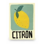 TABLEAU DÉCORATIF CITRON