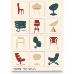 TABLEAU DÉCORATIF CHAIR DESIGN