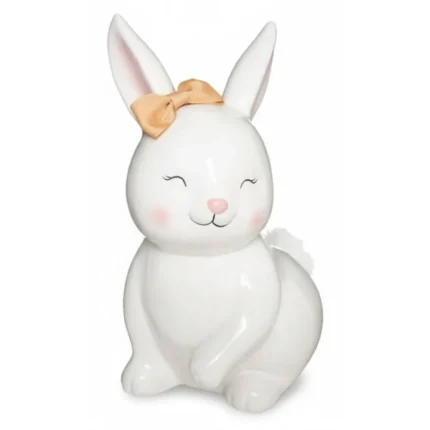 TIRELIRE LAPIN – COLORIS BLANC