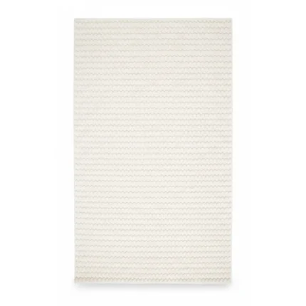 TAPIS RECTANGULAIRE 160 X 230 CM - BLANC