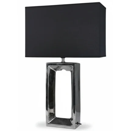 LAMPE CÉRAMIQUE - NOIR
