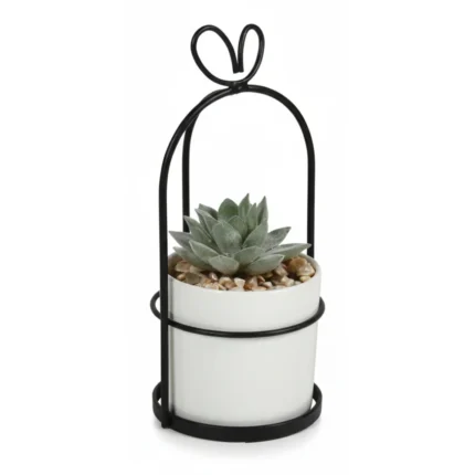 PLANTE CERCLAGE ARTFICIELLE - NOIR ET BLANC