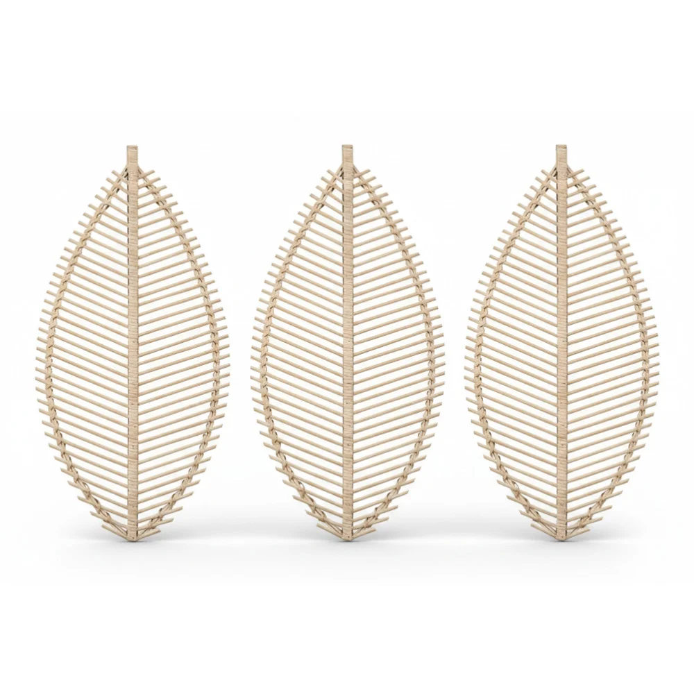ai-product-image-144094-1768387137 LOT DE 3 FEUILLES DE BAMBOU - NATUREL – Image 1