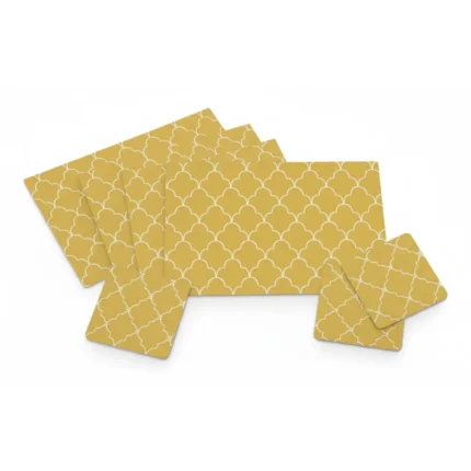 SET DE TABLE À MOTIF