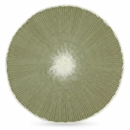 SET DE TABLE ROND - VERT