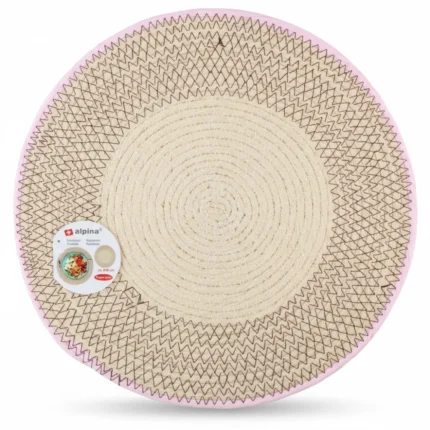 SET DE TABLE ROND - BEIGE