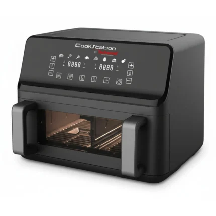 AIR FRYER DUO 9 L 10 FONCTIONS THERMOSTAT RÉGLABLE - NOIR - TECHWOOD