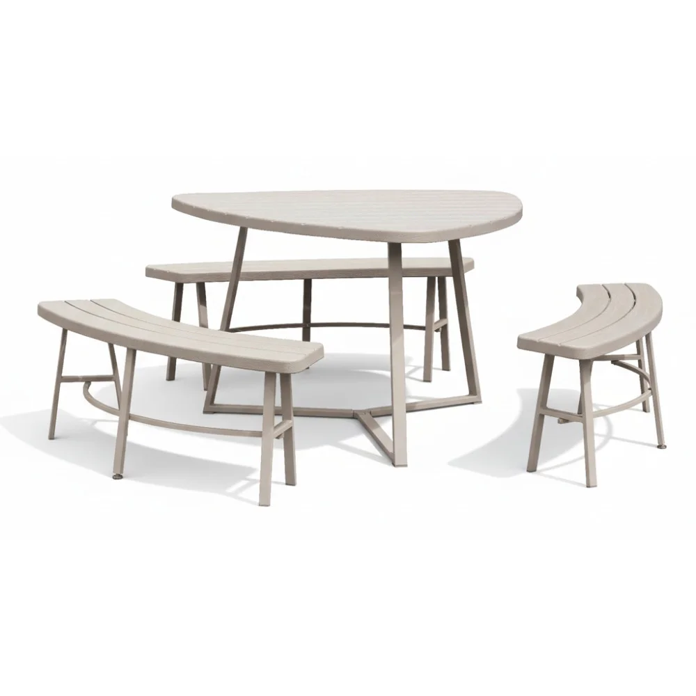 ai-product-image-147422-1768388827 TABLE CŒUR + 3 BANCS – Image 1