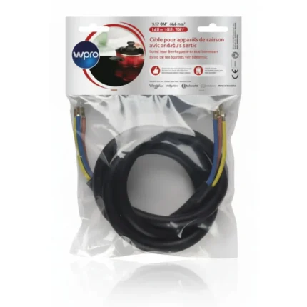 CÂBLE ÉLECTRIQUE H07 RNF 3G6 1,45 M 5750 W 32 A - WPRO