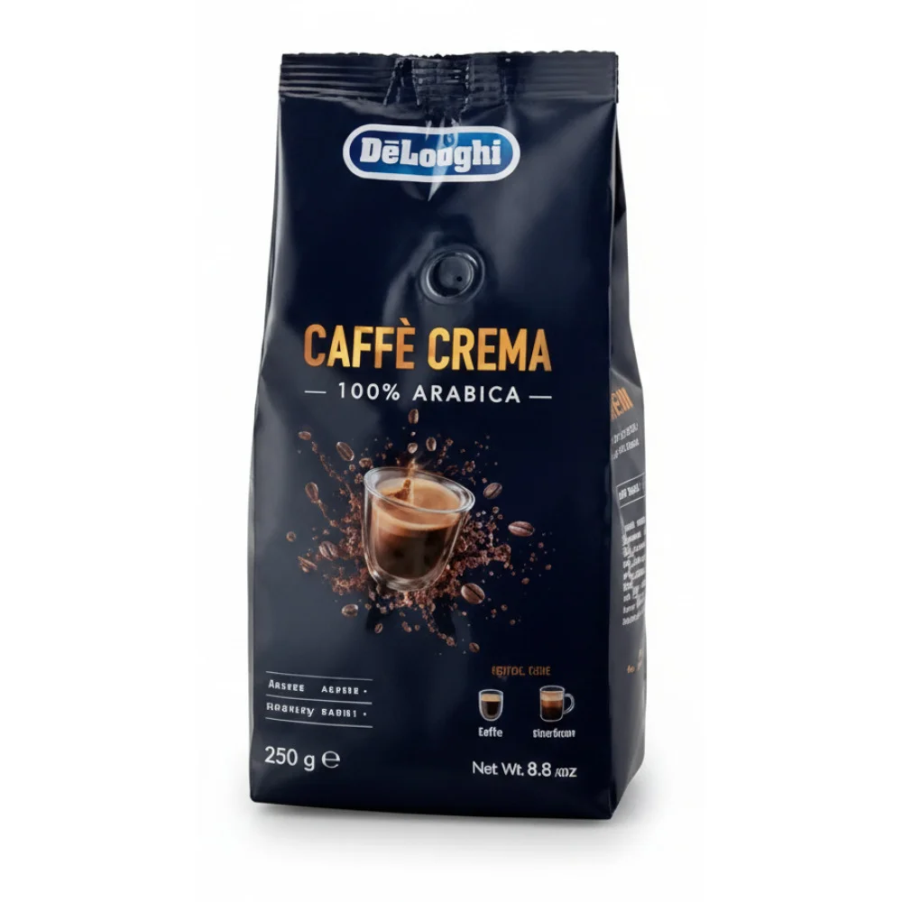 ai-product-image-153970-1768391806 CAFÉ EN GRAIN CREMA 250 G INTENSITÉ 4 - 100% ARABICA - DE'LONGHI – Image 1