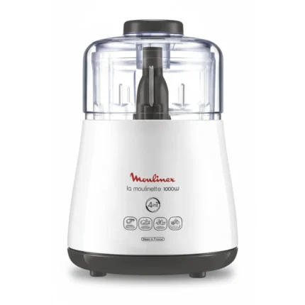 HACHOIR 4-EN-1 LA ROCHELLE 1000 W 0,5 L - BLANC - MOULINEX