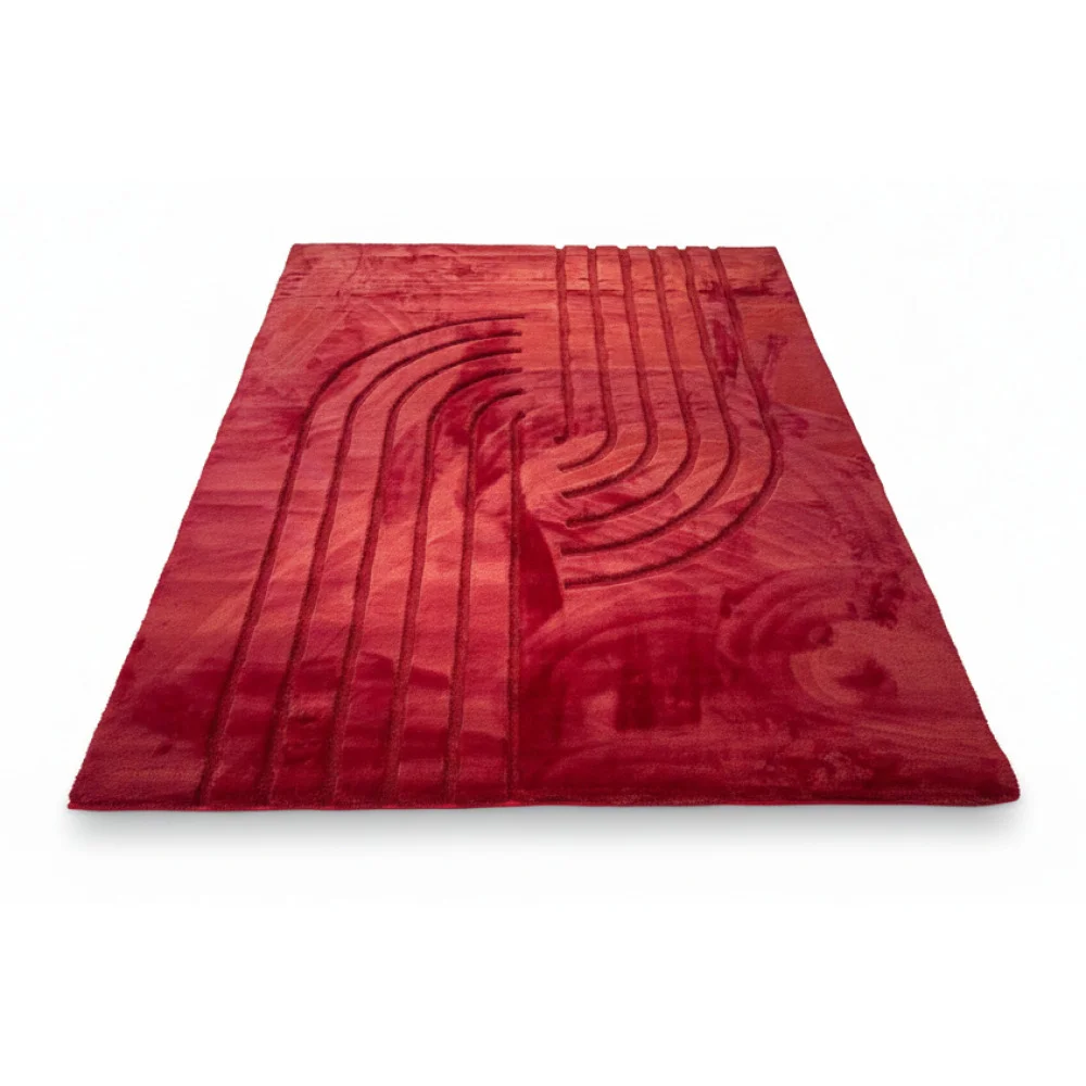 ai-product-image-154189-1768392360 TAPIS RECTANGULAIRE - ROUGE – Image 1