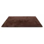 TAPIS RECTANGULAIRE - MARRON