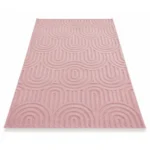 TAPIS RECTANGULAIRE - ROSE