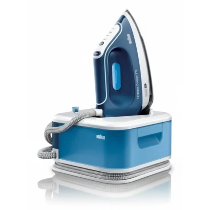 CENTRALE VAPEUR CARESTYLE 6,5 BARS 2400 W ARRÊT AUTO MODE ECO - BLANC & BLEU - BRAUN