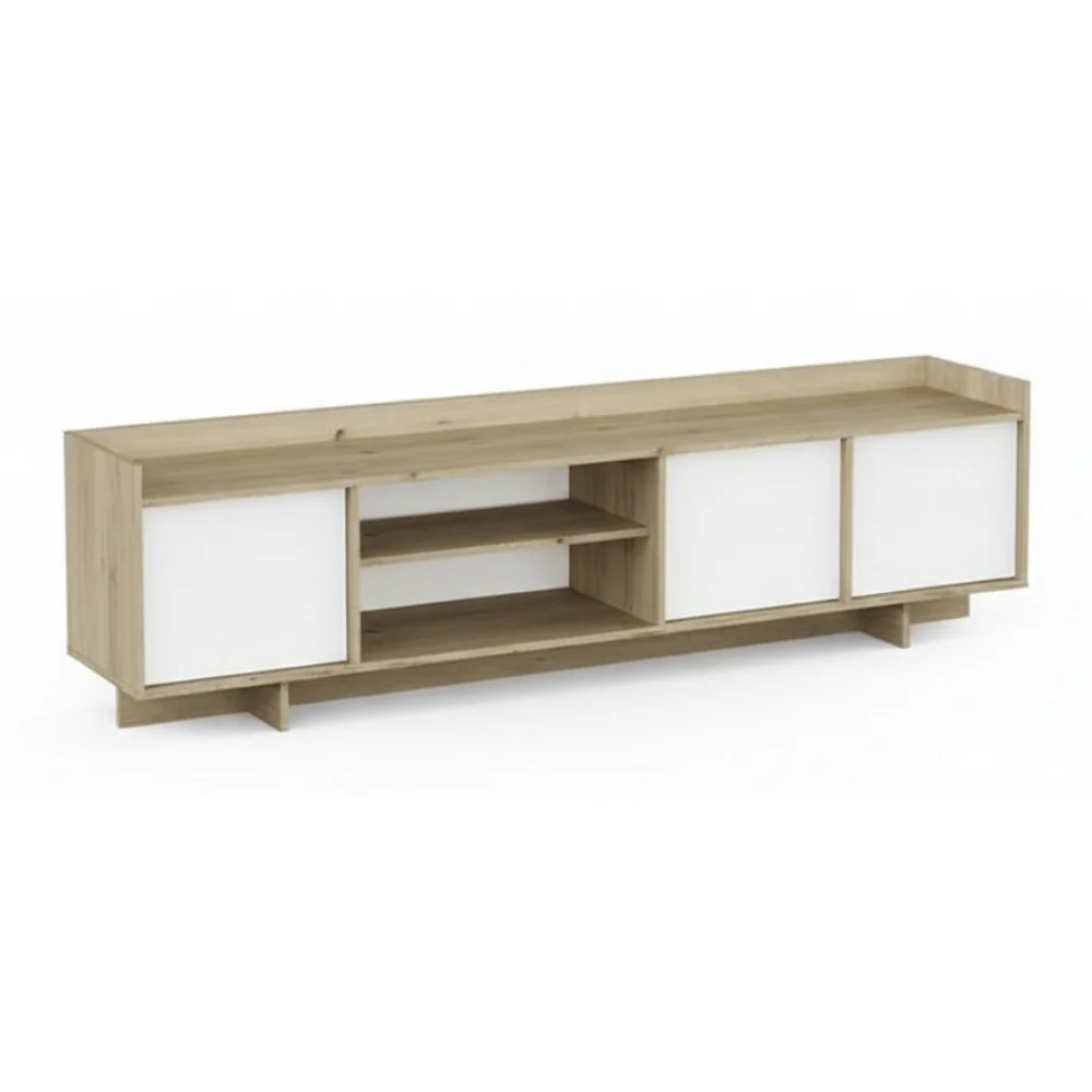 ai-product-image-156980-1768393775 MEUBLE 3 PORTES ET 2 NICHES - CHENE ROYAL – Image 1