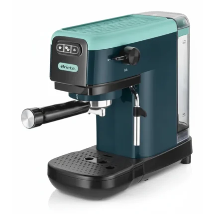 MACHINE EXPRESSO MANUELLE 15 BARS - AIGUE-MARINE - ARIETE
